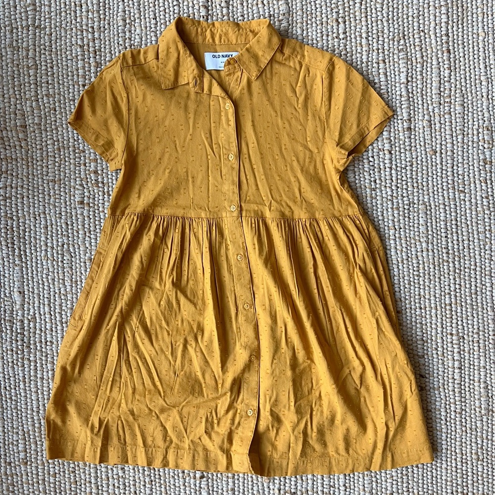 Old Navy button dress